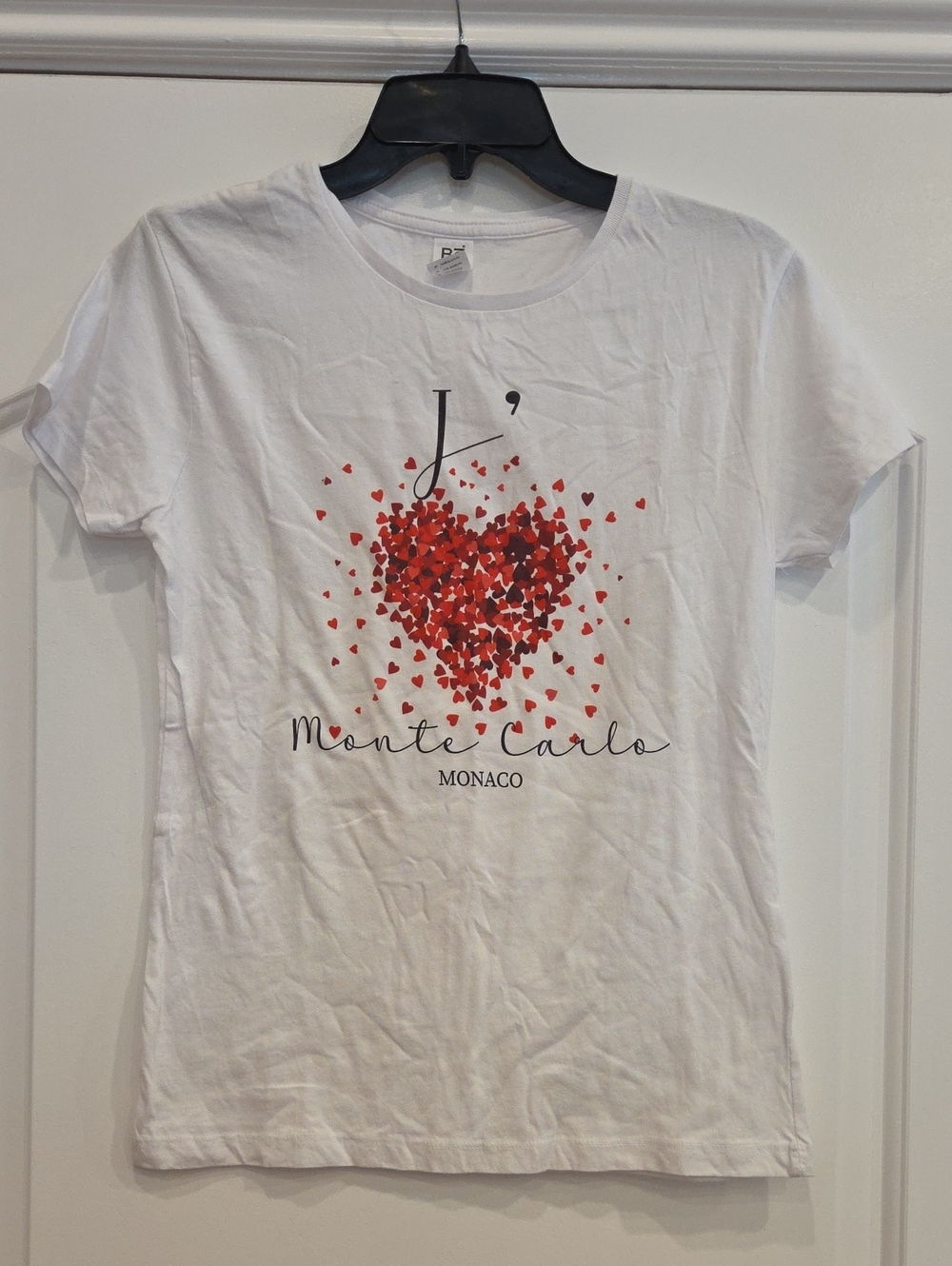 NWOT Black Spider White Monte Carlo Monaco Tee Size M